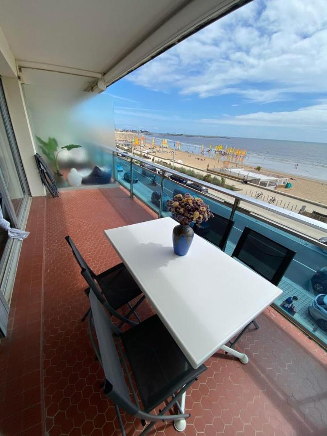 Spacious Bright Nest With Balcony Facing The Sea Pornichet Luaran gambar
